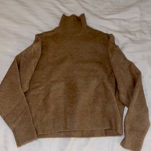 Brown cozy sweater from Zara, tags still on!